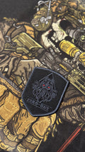 Operator Series Covert Night Low-Vis morale patch - tactical embroidered patch