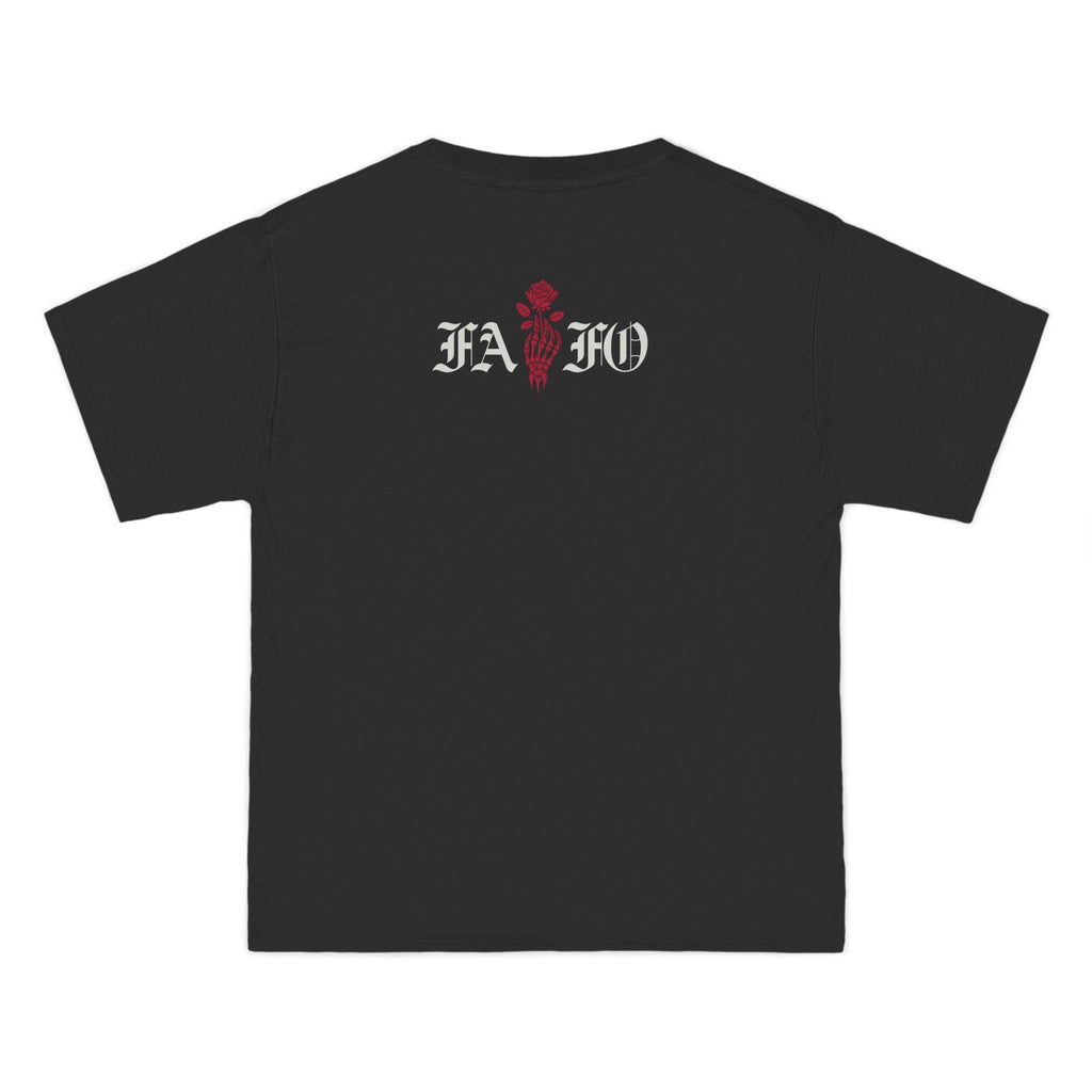 Relaxed Squid Emblem Tee — Weathered Back FAFO Crew - Zero One Concepts