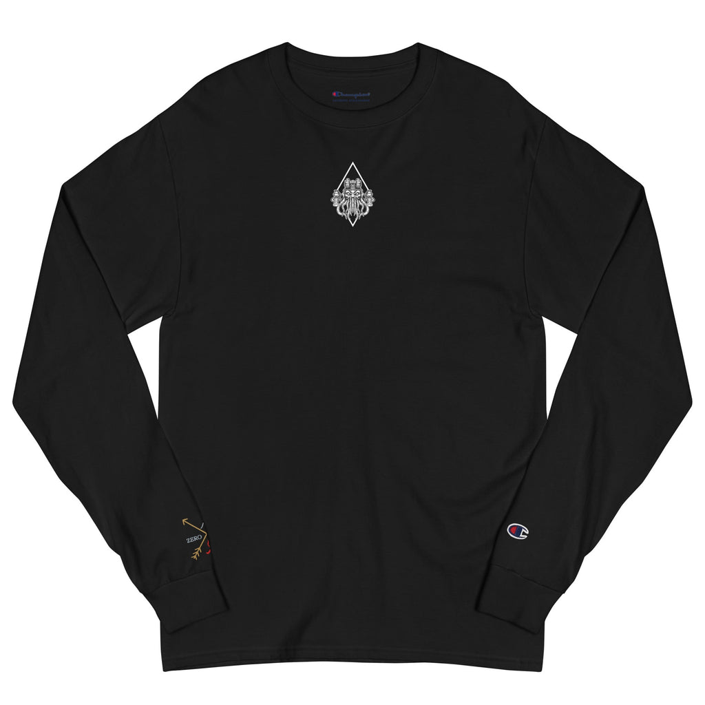 Deep Signal Men's Champion Long Sleeve Shirt - Zero One Concepts