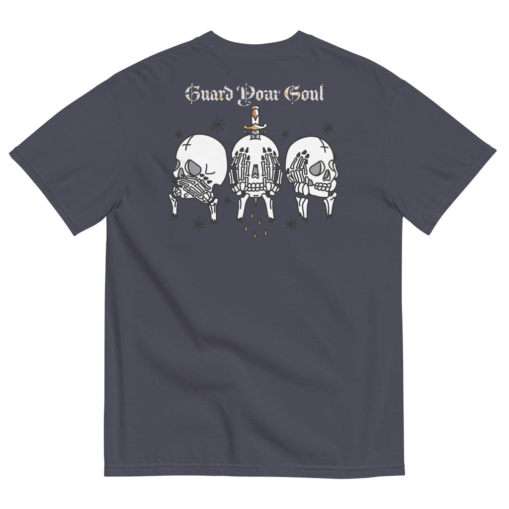 Garment - dyed Heavyweight T-shirt - Zero One Concepts