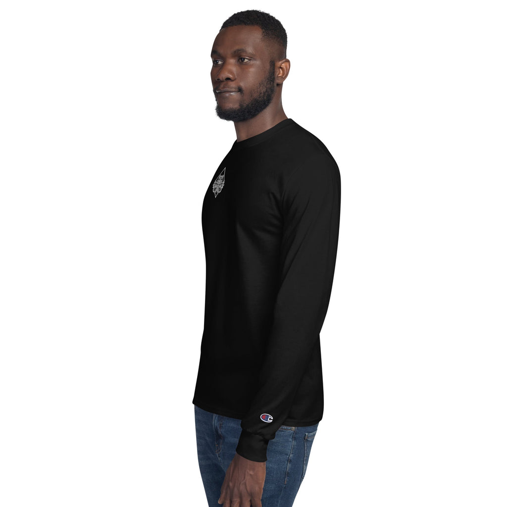 Deep Signal Men's Champion Long Sleeve Shirt - Zero One Concepts