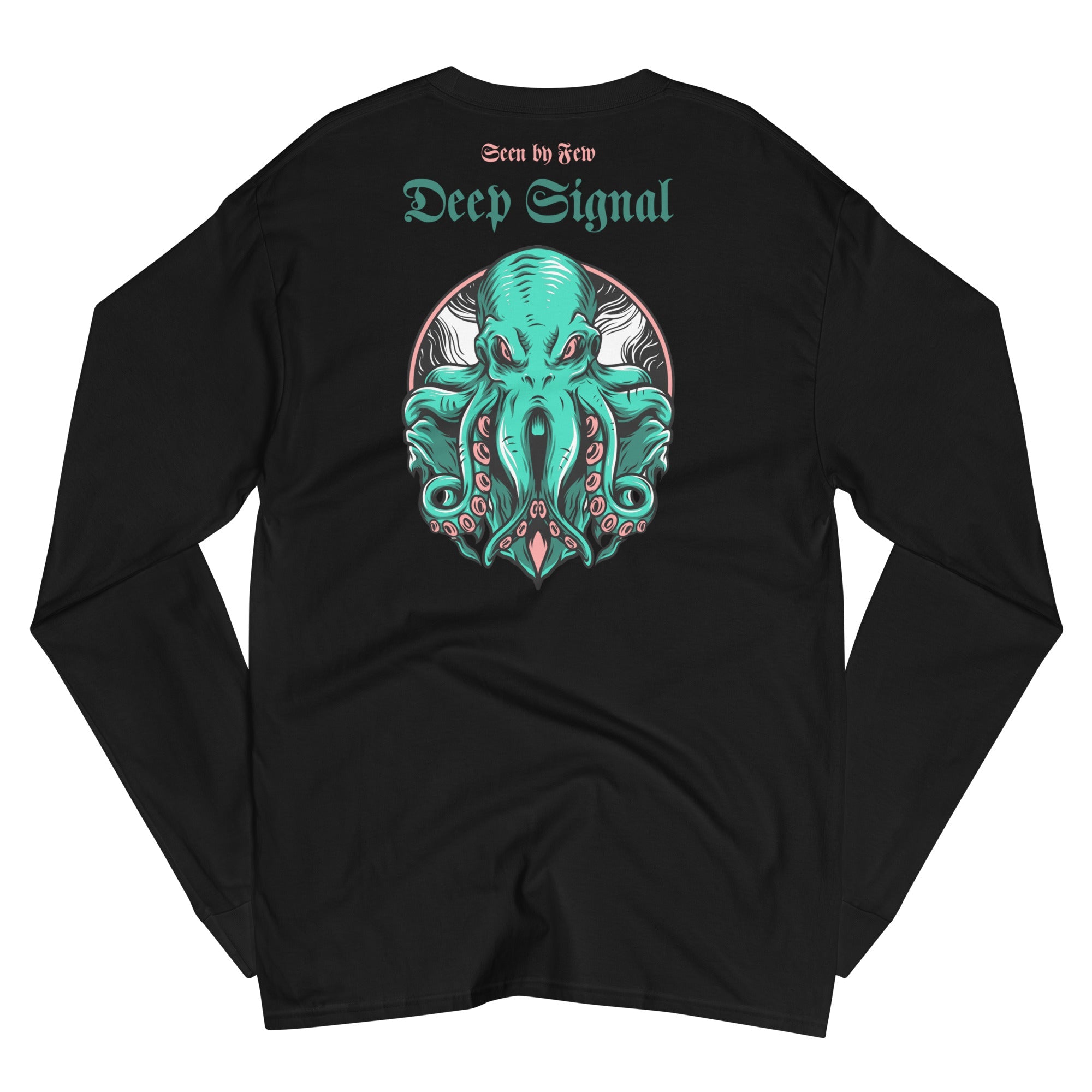 Deep Signal Men's Champion Long Sleeve Shirt - Zero One Concepts