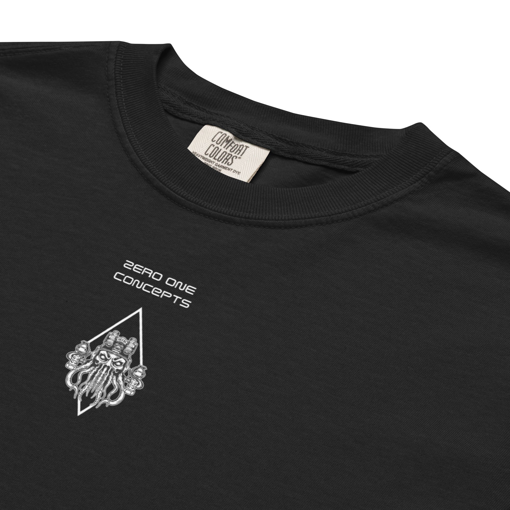 Garment - dyed Heavyweight T-shirt - Zero One Concepts