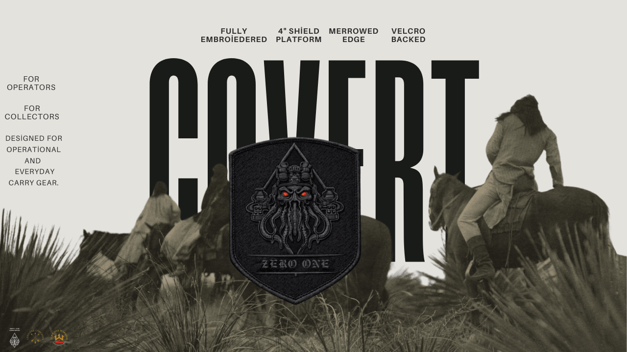 Operator Series | Covert / Night Low - Vis - Zero One Concepts