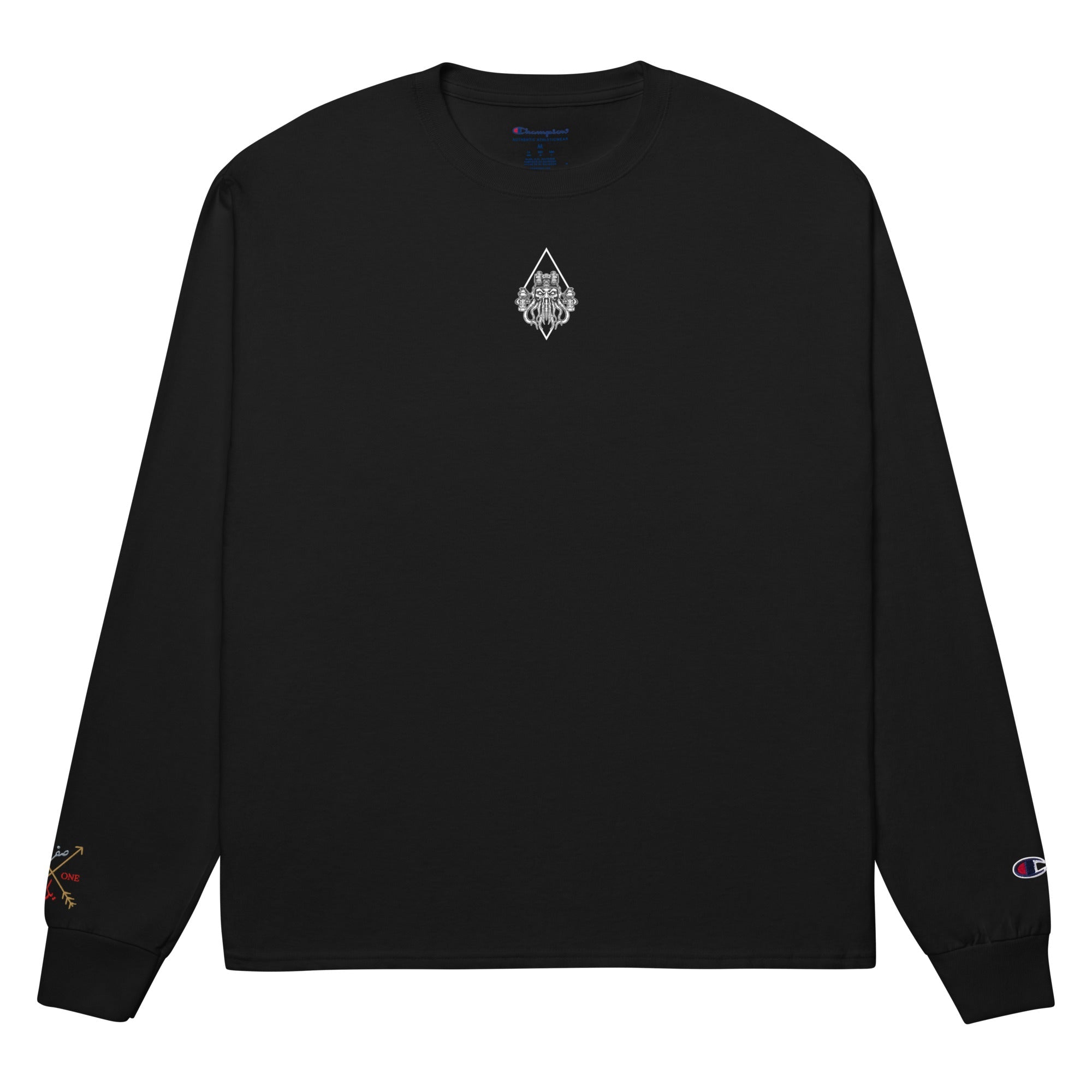 Deep Signal Men's Champion Long Sleeve Shirt - Zero One Concepts