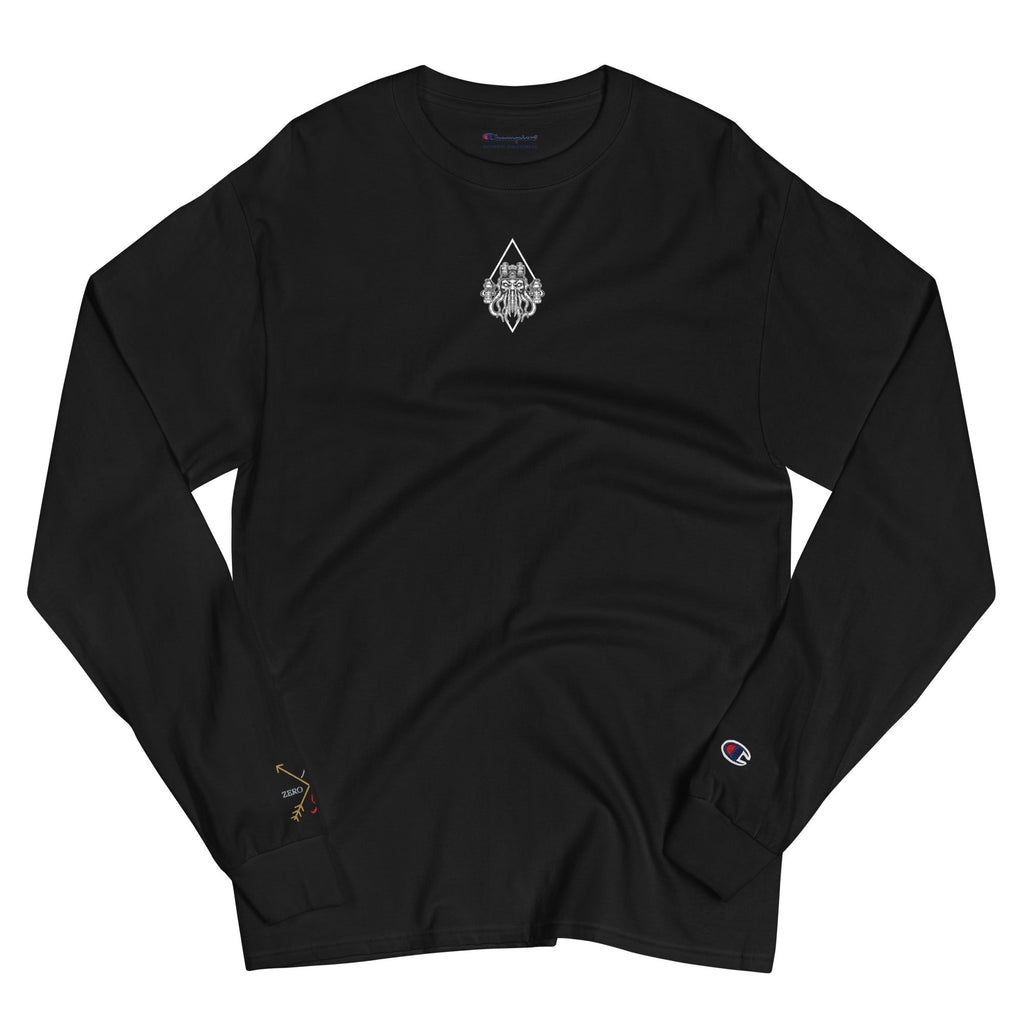 Deep Signal Men's Champion Long Sleeve Shirt - Zero One Concepts