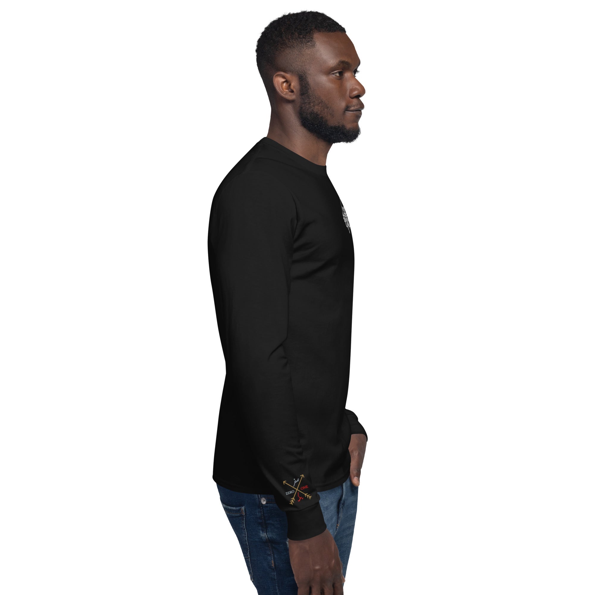 Deep Signal Men's Champion Long Sleeve Shirt - Zero One Concepts